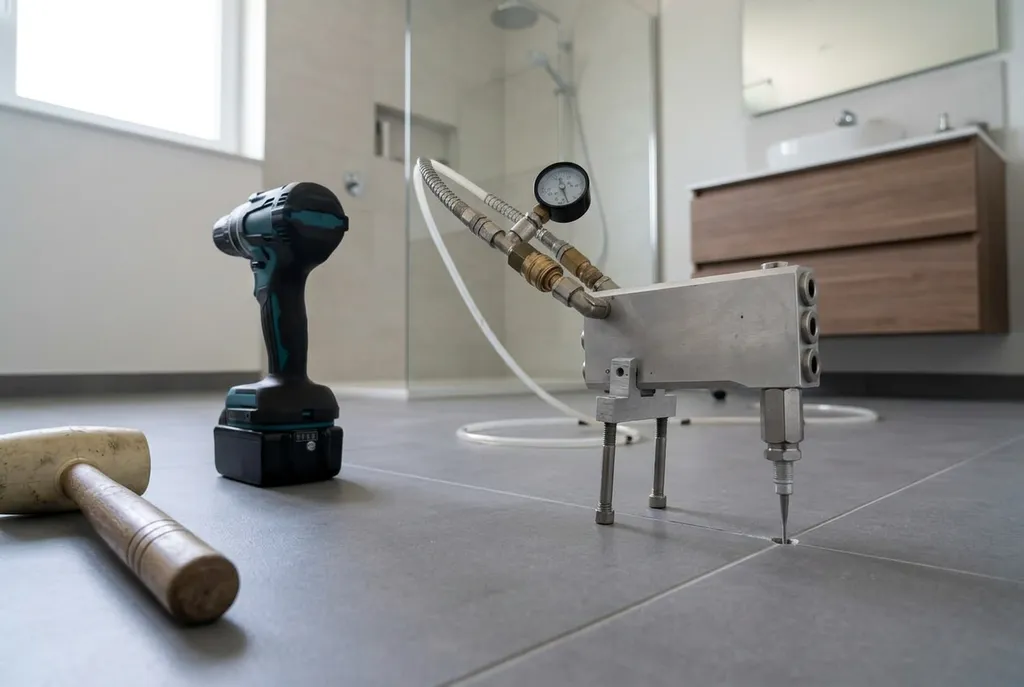Kitbedrijf Opheusden – holle tegels injecteren